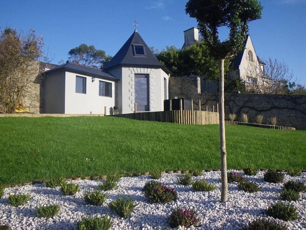 Studio De Charme "Le Coquillage " Jacuzzi Privatif Pleneuf-Val-Andre Rum bild